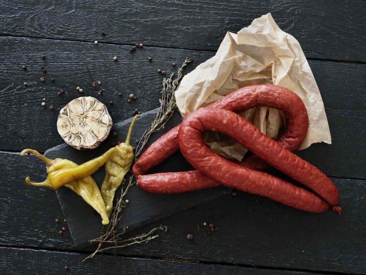 mag een hond salami